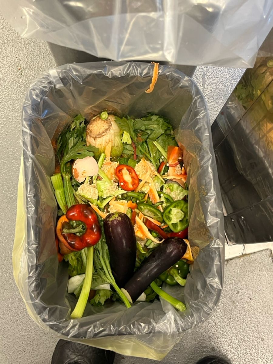 Food truck end of shift waste reduction