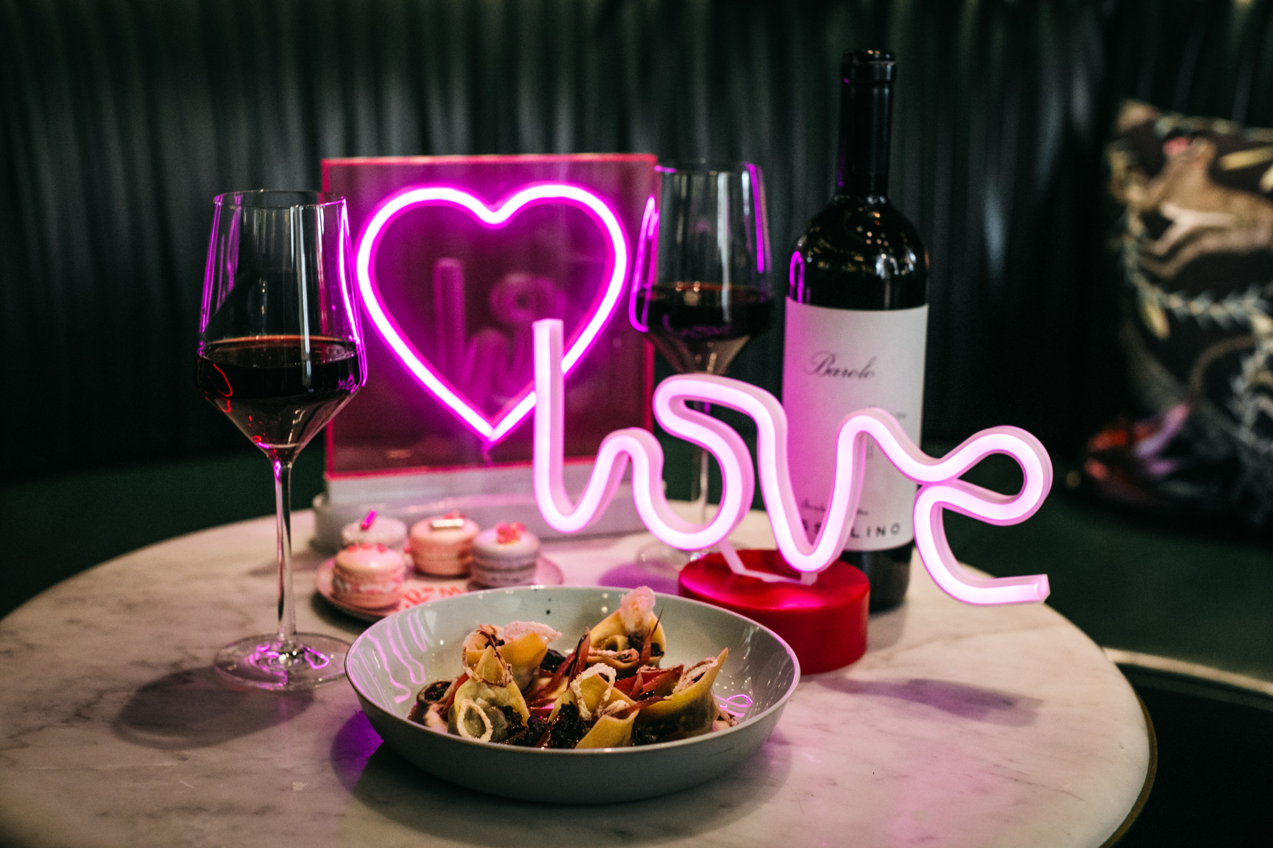 Romantic dinner and Valentine's Day catering