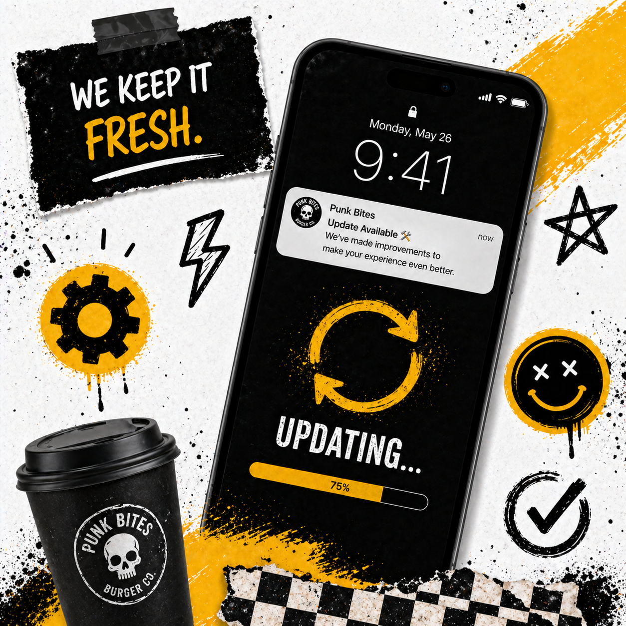 Person working at a desktop monitor with website code open