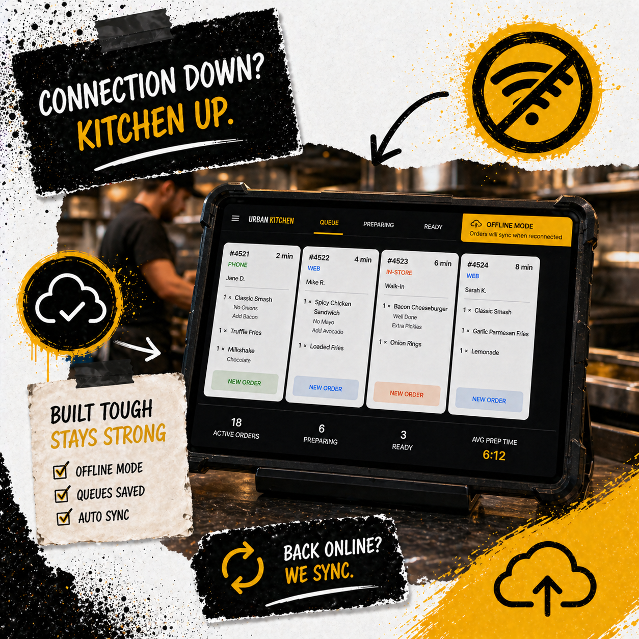 Person working at a desktop monitor with website code open